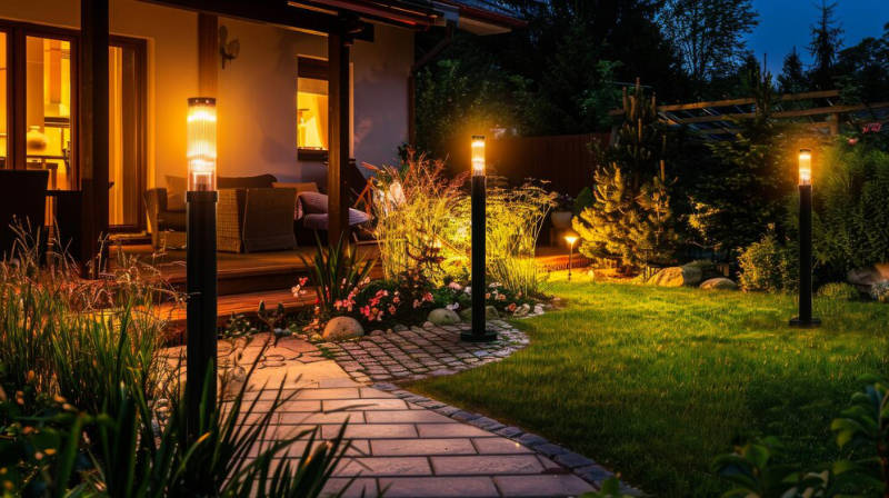 eclairage-exterieur-de-feuilles-creavert-uzes-services